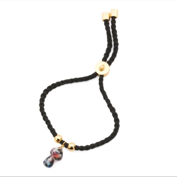 NEW KURT GEIGER LONDON Mushroom Charm Slider Bracelet - Picture 1 of 2